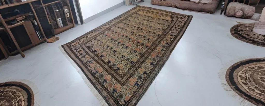 achat d'un tapis indien