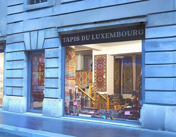 Atelier d'entretien de tapis à Paris