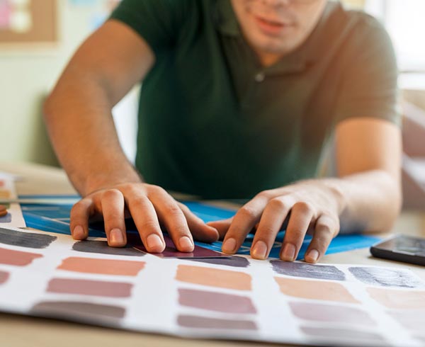 Contrôle de l’intensité et la qualité des couleurs d’un tapis