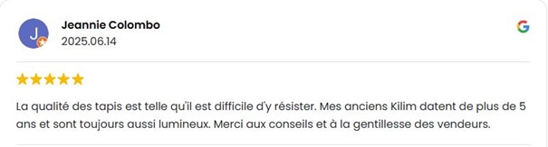 Entretien de tapis d’Orient à Paris