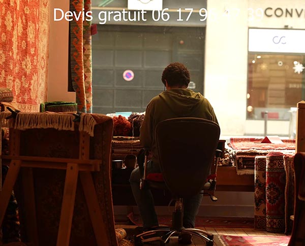 Évaluation de l'ancienneté d'un tapis