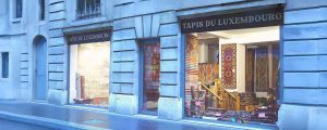 Magasin de tapis à Paris