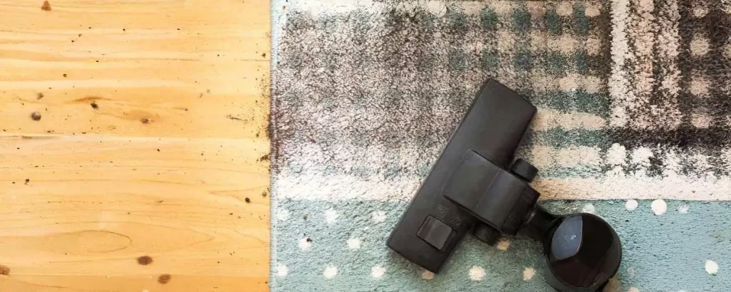 Nettoyer un tapis très sale