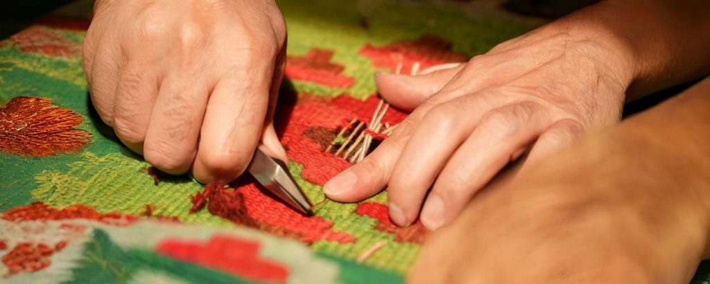 Réparation de tapis en laine à Paris