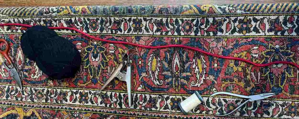 Restauration de tapis haut de gamme Chez Tapis du Luxembourg