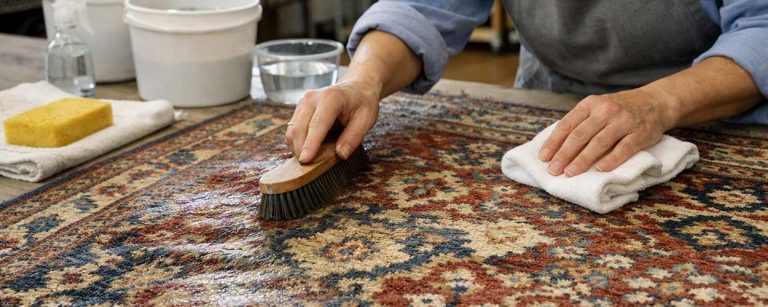 Restaurer un tapis endommagé par l’eau