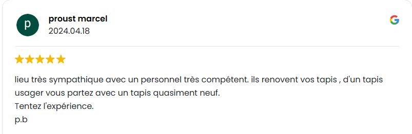 Restaurer un tapis endommagé par l’eau cas concret chez Tapis Du Luxembourg