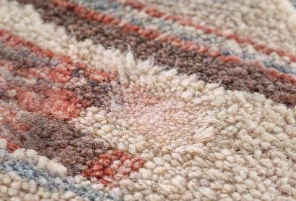 Risque avec le nettoyage de tapis en laine au vinaigre blanc