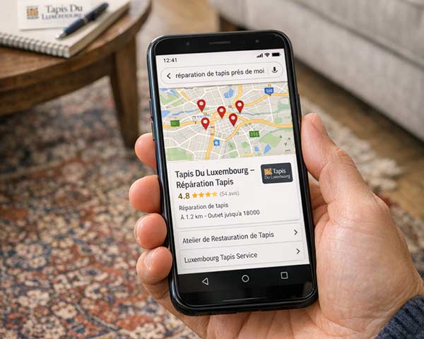 Service de réparation de tapis près de chez moi via des plateformes en ligne