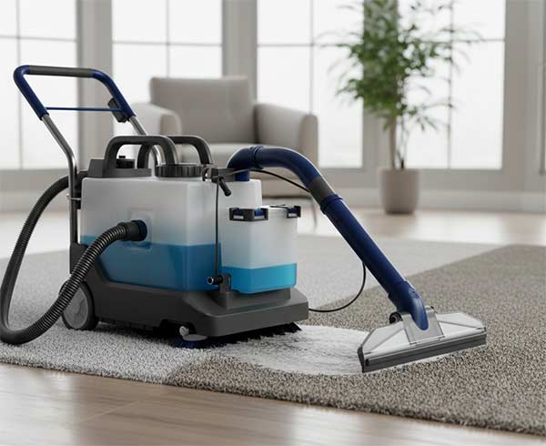 Shampouineuse comme appareil de nettoyage des tapis