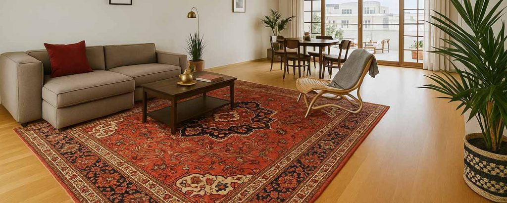 Tapis d’orient rouge