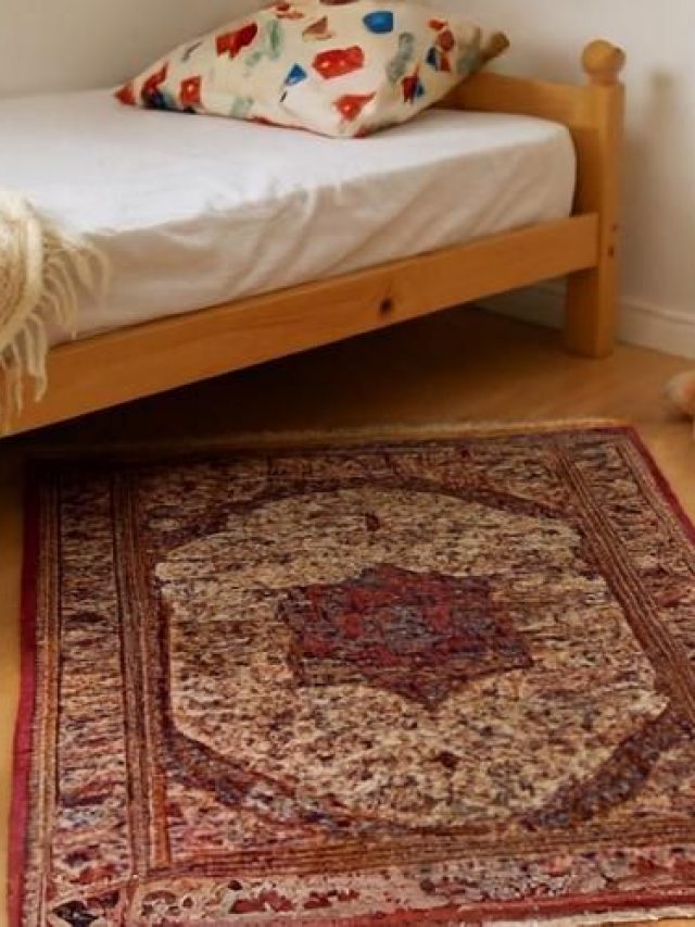 Décoration avec tapis d’Orient beige