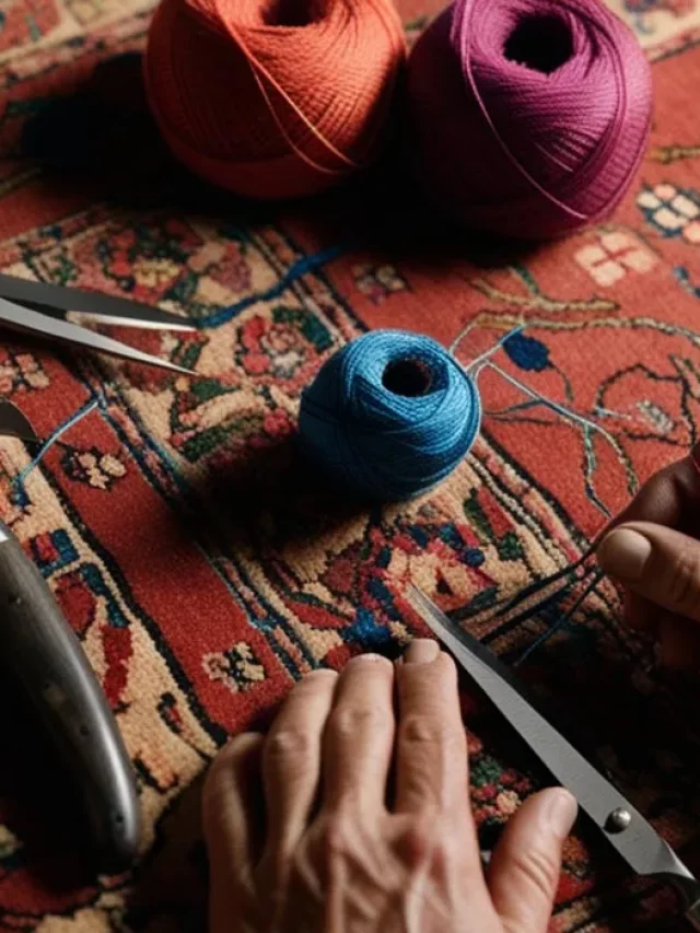 Réparation de tapisserie