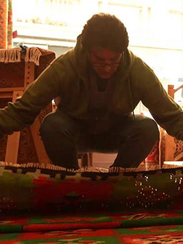 Nettoyer un tapis à sec