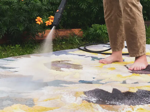 nettoyage tapis exterieur